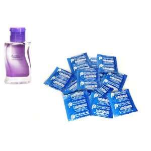 Paradise Premium Latex Condoms Lubricated 24 condoms Astroglide 2.5 oz 