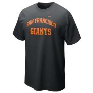  San Francisco Giants Black Nike 2012 Arch T Shirt Sports 