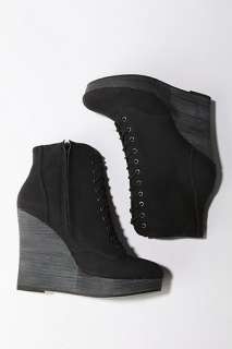 UrbanOutfitters  Deena & Ozzy Lace Up Wedge Boot