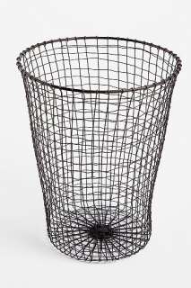 UrbanOutfitters  Woven Wire Trash Can