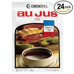 Crescent Au Jus Mix, French Dip Style, 1 oz (28 g) (Pack of 24 