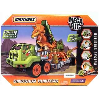  Big Gift 4+ Matchbox MEGA RIG Dinosaur Hunters Multi Build Vehicles 