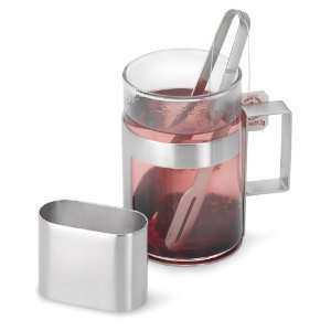   Blomus Accessories Tea Bag Holder W/ Storage Cup63187
