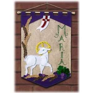 Deluxe First Communion Banner Kit Lamb   Class Pack (Illuminated Ink 
