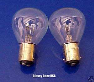 Ford Model A Headlight Bulbs NEW 6 Volt 2 pc #1188  