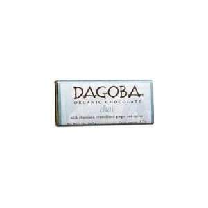 Dagoba Chocolate Chai Milk Chocolate Bar 37% (12X2 Oz)  