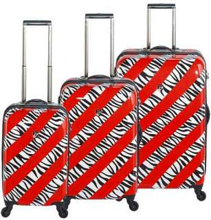 Heys 4WD NOVUS COLLECTION POP ZEBRA Luggage Set RED 806126024421 