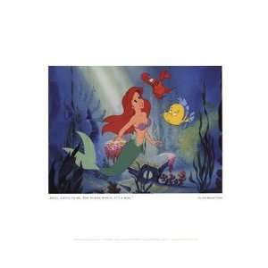  Ariel, Listen to Me by Walt Disney 14x11 Toys & Games