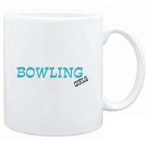  Mug White  Bowling GIRLS  Sports