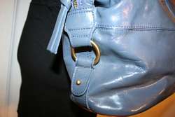 Large Oversized BODEN Patent Leather Hobo Tote Bag Handbag Purse 