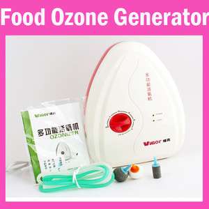 Food Ozone Generator Water Air Fresher Purification 03 Ozonizer 
