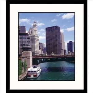  Chicago Day Framed Photograph Frame Finish Black, Size 