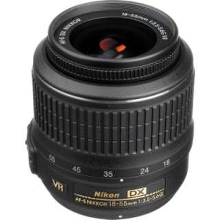 Nikon D3100 14.2 Megapixels Digital SLR Camera with 18 55mm & 55 200mm 
