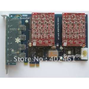    aex800 pcie 4fxs 4fxo asterisk card digium card Electronics