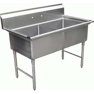 compartment Stainless Steel Commercial Sink 15x15 NSF  