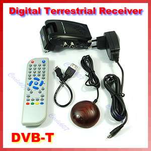 EU Scart DVB T TV Digital Terrestrial Remote Receiver  