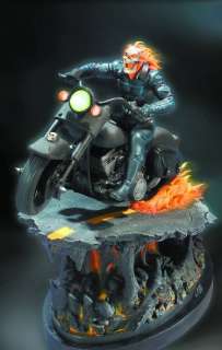   Chrome Ghost Rider Statue SOLD OUT 1000 LTD Spirit of Vengeance  