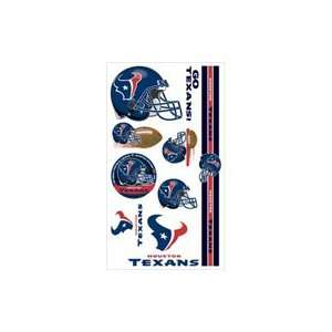  Houston Texans Temporary Tattoos   NFL licensed Sports 
