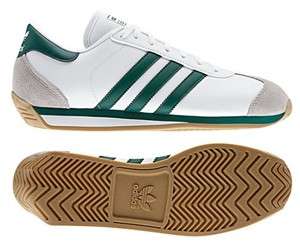  Adidas Originals Mens COUNTRY 2.0 Shoes Retro White Green Cross dragon
