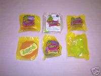 Wendys 2000 How the Grinch Stole Christmas Set of 6 MIP  