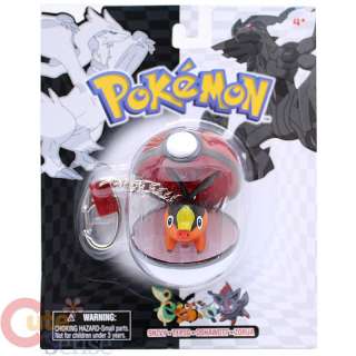 Pokemon Black and White Series 23 Poke Ball Figure Key Chain Tepig 1 