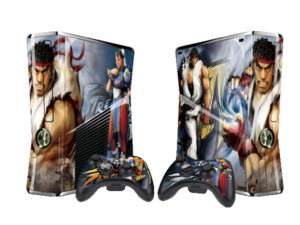 XBOX360 slim DECAL GAME Super Street Fighter skin X058  