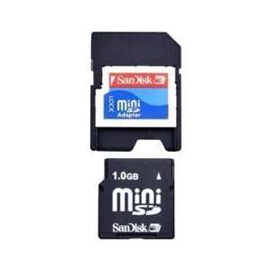  Sandisk Mini Sd Card 1 GB Electronics
