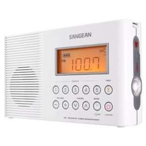  Sangean Am/fm Digital Shower Radio Electronics