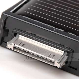 Outdoor Travel Portable Solar Power Charger Cradle f Apple iPhone 4 4G 