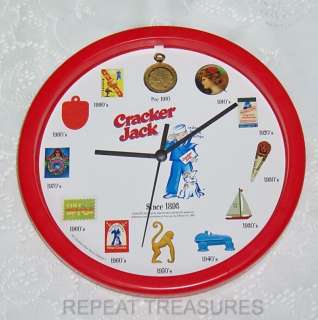 Cracker Jack Toys Quartz Movement 10 Wall Clock  