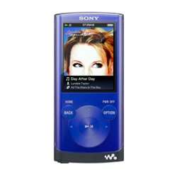 Sony Walkman NWZ E354 Blue 8 GB Digital Media Player  