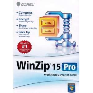  Corel WinZip v.15.0 Pro   Complete Product   1 User. WINZIP 