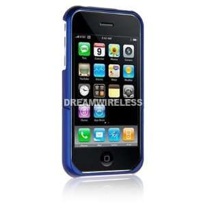  Blue RUBBER FEEL Slide Snap On Cover Hard Case Cell Phone 