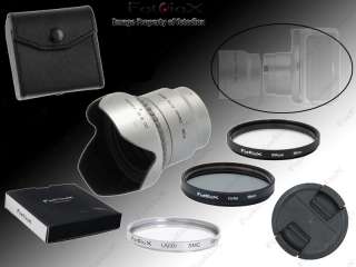 Lens Hood,Adapter,Filter kit, Canon PowerShot A710 58mm  