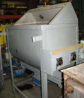 USED 50 CUBIC FOOT NBE BATCH BLENDER, CARBON STEEL  