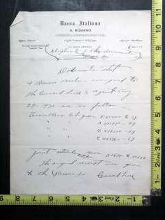 1930 Cunard Line Anchor Line Letter on Letterhead  