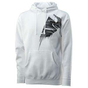  Thor Motocross Frequency Pullover Hoodie   Small/White 