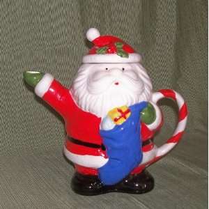  Ceramic Santa Claus Teapot   by Enesco 