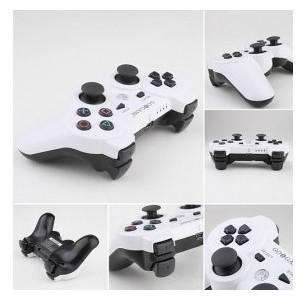 White &black SIXAXIS DualShock Wireless Bluetooth Game Controller for 