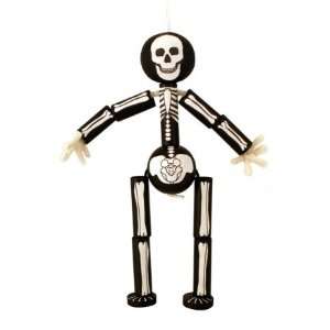   Crafty Kids Puppet Craft Kit   Glow in the Dark Skeleton Toys & Games