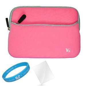  Baby Pink Neoprene Sleeve Carrying Case for  New Nook 