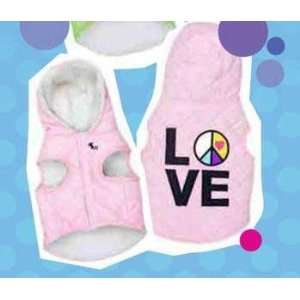  Waghearted Winter Parka Jacket   Pink   XX Small Pet 