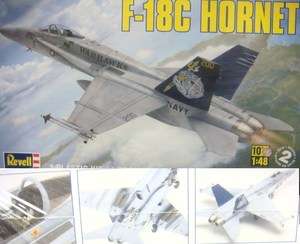 REVELL F 18C HORNET MODEL KIT AIRCRAFT 1/48 855864  