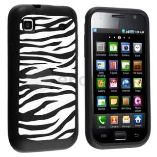   Silicone Skin Case+LCD Protector For Samsung Galaxy S 4G T959v  