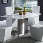 Chintaly Cynthia Dining Table   Color White