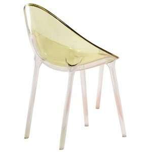Kartell Mr. Impossible Chair Transparent Green by Philippe Starck 
