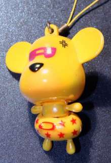 Baby Yellow Dog Korean BOBBLEHEAD Phone Charm  