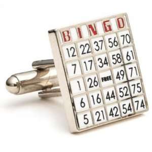 Bingo Card Cufflinks CLI PD BNGO SL
