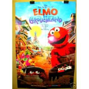  Movie PosterThe Adventures of Elmo In Grouchland F55 