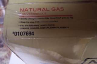 NEXGRILL LP TO NATURAL GAS CONVERSION GRILL KIT 0107694  